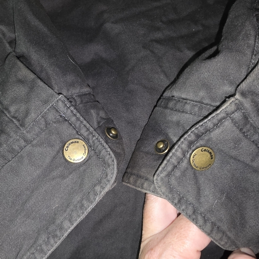 Coleman Heavy Twill Outdoor Padded Insulated Sherpa Lined Jacket Coat Men's XL - Picture 6 of 9